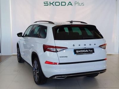 Blanco Usado 2021 Skoda Kodiaq SportLine SUV | 27.000 € (Precio justo)