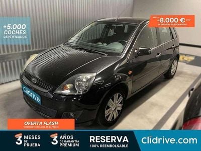 Usado Ford Fiesta Trend 68 CV (50 kW) 2005 Negro Utilitario