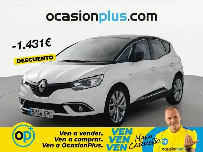 Begagnad Renault Scénic IV LIMITED 110 HK (80 kW) 2018 Vit Minibuss