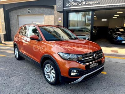 Usado VW T-Cross Advance 95 CV (69 kW) 2021 Naranja SUV