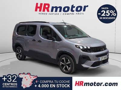 Usado Peugeot Rifter GT 131 CV (96 kW) 2025 Negro Monovolumen