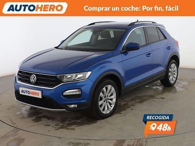 Azul Usado 2021 VW T-Roc Advance SUV | 18.199 € (Precio justo)