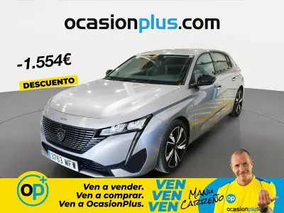 Usado Peugeot 308 Allure 130 CV (95 kW) 2023 Gris