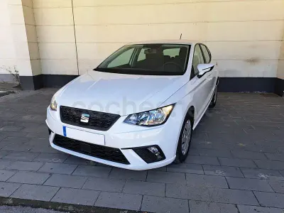 Usado Seat Ibiza Reference 95 CV (69 kW) 2019 Blanco Utilitario