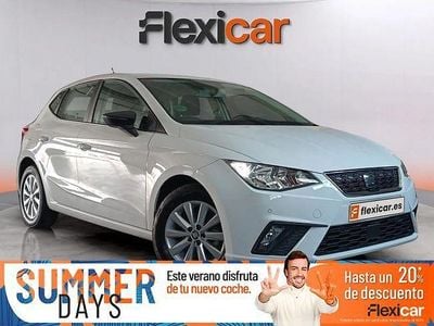 Usado Seat Ibiza Reference 95 CV (69 kW) 2017 Blanco Berlina