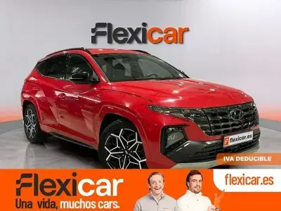 Usado Hyundai Tucson N Line 150 CV (110 kW) 2023 Rojo SUV