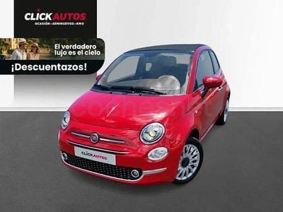 Usado Fiat 500C Dolcevita 70 CV (51 kW) 2024 Rojo Descapotable