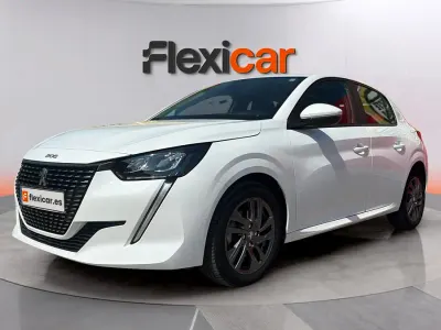 Usado Peugeot 208 Active 101 CV (74 kW) 2021 Blanco Utilitario