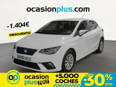 Usado Seat Ibiza Style 90 HP (66 kW) 2018 Branco Citadino