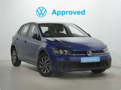 Usado VW Polo Life 95 CV (69 kW) 2022 Azul Utilitario