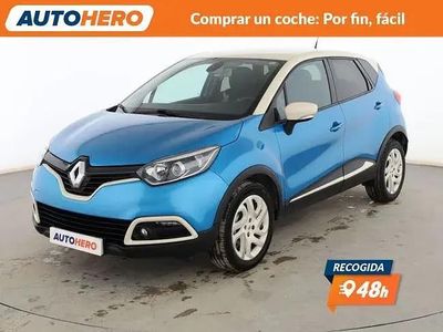 Usado Renault Captur Zen 120 HP (88 kW) 2015 Azul SUV