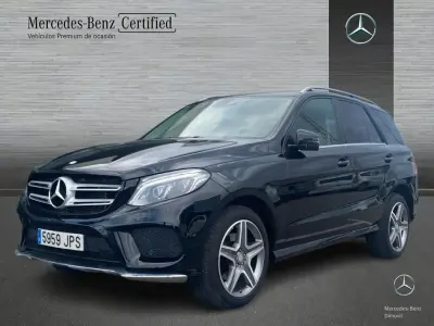Usado Mercedes GLE350 AMG line 258 CV (189 kW) 2016 Negro SUV