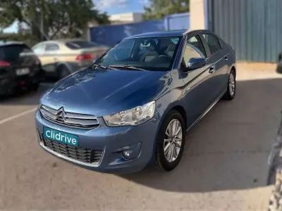 Usado Citroën C-Elysee I Exclusive 100 CV (73 kW) 2016 Azul Berlina