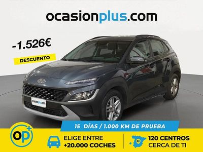 Usado Hyundai Kona 120 CV (88 kW) 2022 Gris SUV