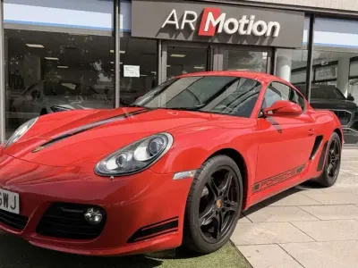 Usado Porsche Cayman S 320 CV (235 kW) 2010 Rojo Coupe