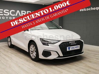 Usado Audi A3 110 CV (80 kW) 2021 Blanco Berlina