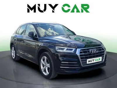 Usado Audi Q5 S-Line 163 CV (119 kW) 2018 Negro SUV