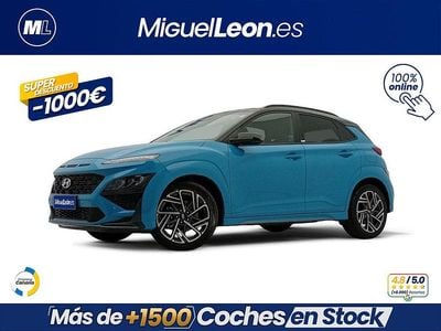 Azul Usado 2022 Hyundai Kona N Line SUV | 14.985 € (Precio justo)