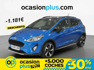 Usado Ford Fiesta Active 95 CV (69 kW) 2020 Azul Utilitario
