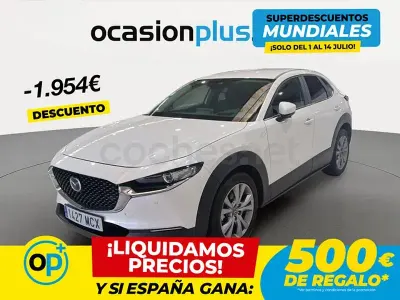 Usado Mazda CX-30 122 CV (89 kW) 2022 Blanco SUV