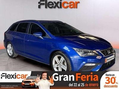 Azul Usado 2019 Seat Leon ST FR Familiar | 13.790 € (Precio justo)