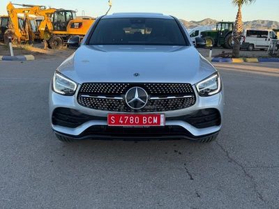 Usado Mercedes GLC220 194 CV (142 kW) 2020 Gris / plata Coupe