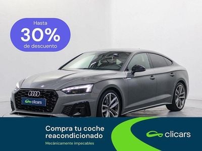 Usado Audi A5 Sportback S-Line 163 CV (119 kW) 2020 Blanco Utilitario
