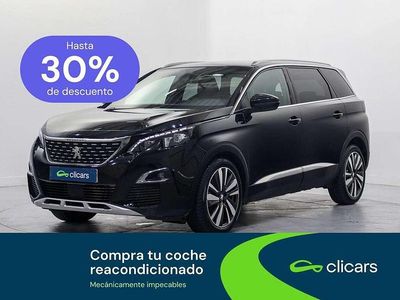 Usado Peugeot 5008 GT 181 CV (133 kW) 2020 Negro SUV