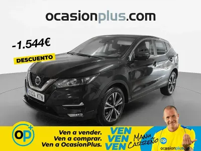 Usado Nissan Qashqai N-Connecta 160 CV (117 kW) 2019 Negro SUV