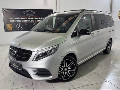 Usado Mercedes V250 Exclusive 204 CV (150 kW) 2018 Gris / plata Monovolumen