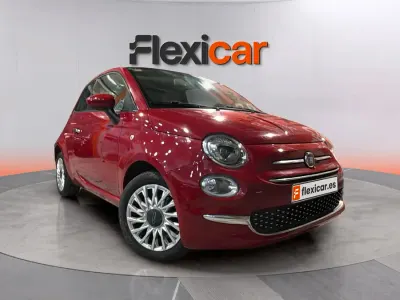 Usado Fiat 500 Lounge 85 CV (62 kW) 2019 Rojo Descapotable