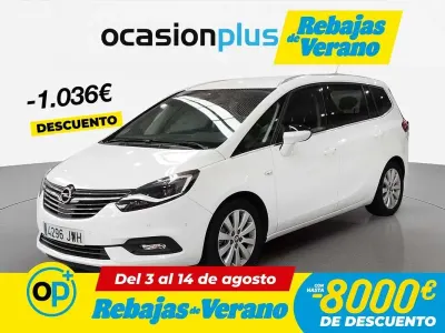 Usado Opel Zafira Tourer Excellence 140 CV (102 kW) 2017 Blanco Monovolumen