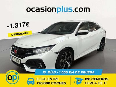 Usado Honda Civic Elegance 129 CV (94 kW) 2017 Blanco