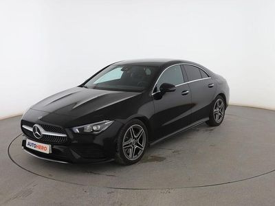 Usado Mercedes CLA200 AMG line 150 CV (110 kW) 2022 Negro Berlina