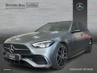 Usado Mercedes C220 199 CV (146 kW) 2023 Gris Familiar