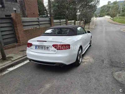 Usado Audi A5 Cabriolet S-Line 240 CV (176 kW) 2010 Blanco Descapotable