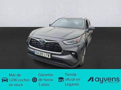 Gris Usado 2021 Toyota Highlander Advance SUV | 49.100 € (Un poco caro)