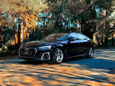 Usado Audi A5 Sportback S-Line 150 CV (110 kW) 2021 Negro Utilitario