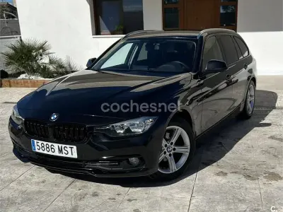 Usado BMW 318 143 CV (105 kW) 2016 Negro Familiar
