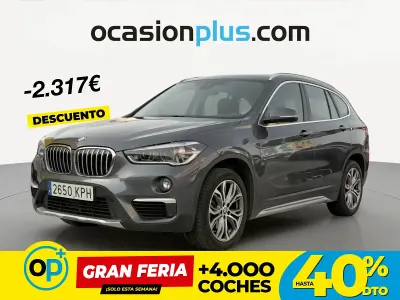 Usado BMW X1 150 CV (110 kW) 2018 Gris SUV