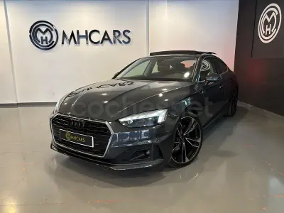 Usado Audi A5 Sportback 163 CV (119 kW) 2020 Gris / plata Utilitario
