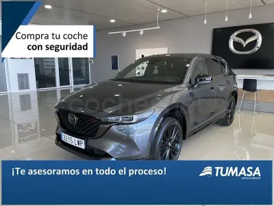 Usado Mazda CX-5 Homura-Line 150 CV (110 kW) 2022 Gris / plata SUV
