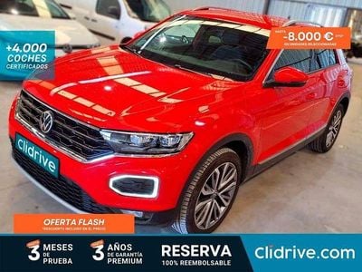Usado VW T-Roc Sport 150 CV (110 kW) 2020 Rojo SUV