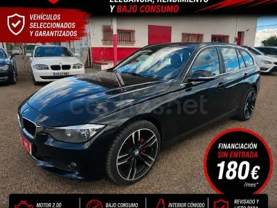 Usado BMW 316 116 CV (85 kW) 2014 Negro Familiar