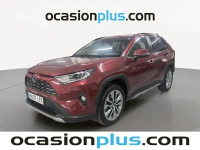 Usado Toyota RAV4 Hybrid Luxury 222 CV (163 kW) 2021 Rojo SUV