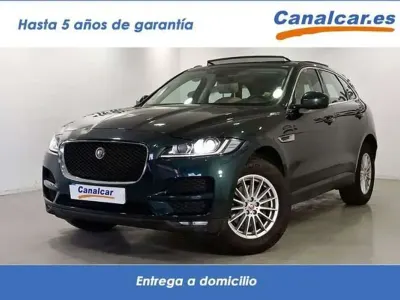 Usado Jaguar F-Pace Pure 179 CV (131 kW) 2016 Verde SUV