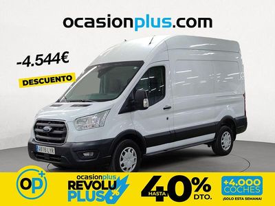 Usado Ford Transit Trend 130 CV (95 kW) 2022 Blanco Berlina