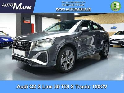 Usado Audi Q2 S-Line 150 CV (110 kW) 2022 Gris SUV