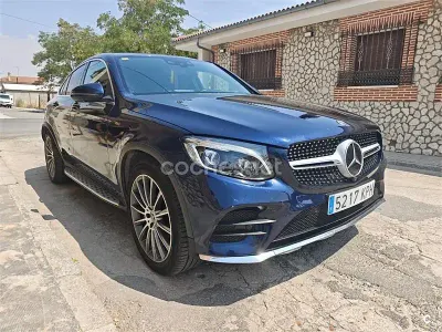 Usado Mercedes GLC250 211 CV (155 kW) 2018 Azul SUV