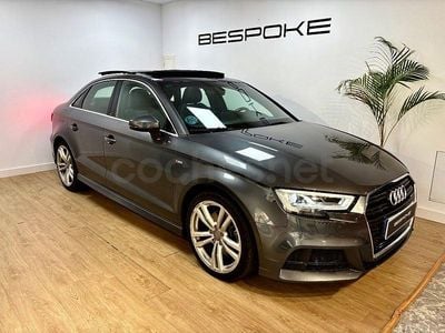 Usado Audi A3 S-Line 150 CV (110 kW) 2020 Gris / plata Berlina